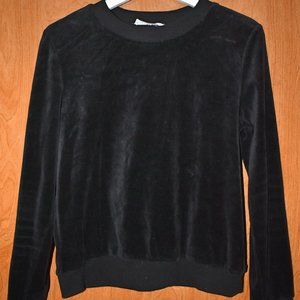 Black Velvet Sweater M